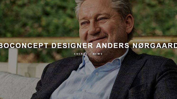 BoConcept NRW: BoConcept Designer Anders Nørgaard