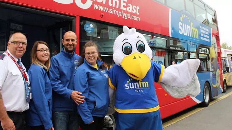 Sun FM will be out and about across Wearside on Friday 25 May.