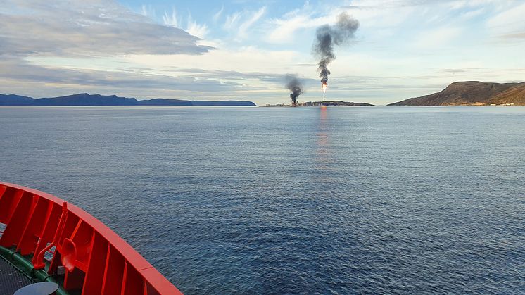'Esvagt Aurora' at Melkøya - 1