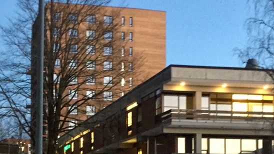 I dette bygget kommer SiO Athletica med et treningssenter på Kringsjå Studentby høsten 2018. (Foto: Astri Åmellom Brøto / SiO))