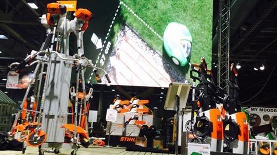 Stihl og Viking på Hagemessen
