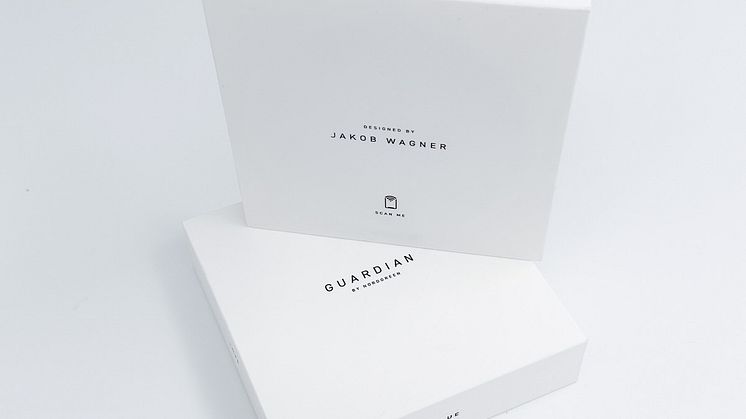 NFC tagged 3D printed boxes for Guardian