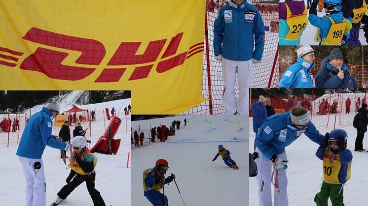 Vellykket DHL Express barneskirenn med Henrik Kristoffersen
