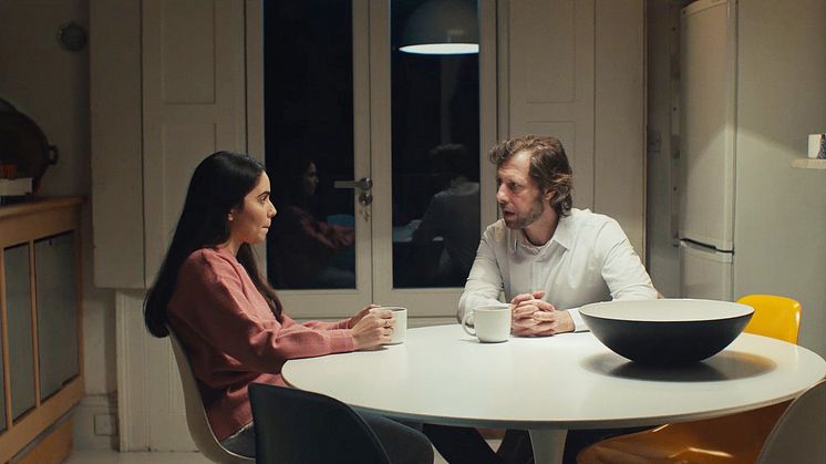 Küchen-Szene aus "Das Gespräch" - TV-Spot der Felix Burda Stiftung 2019