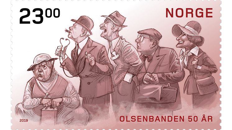 Frimerker Olsenbanden