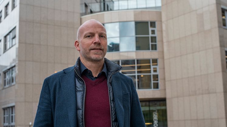 Administrerende direktør Gunnar Glavin Nybø slår et slag for rekruttering til byggenæringen
