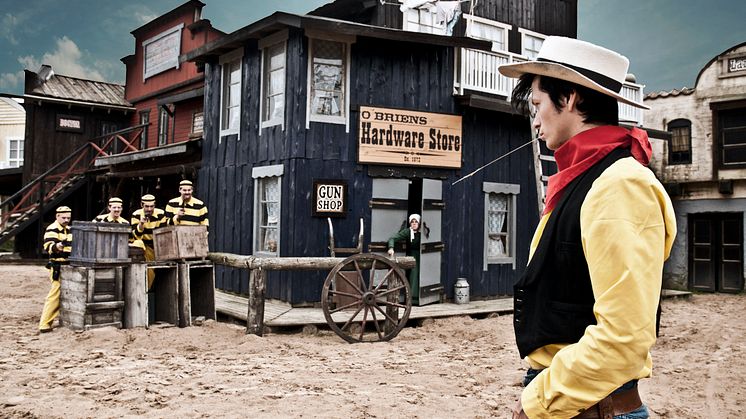 Lucky Luke Show på High Chaparral