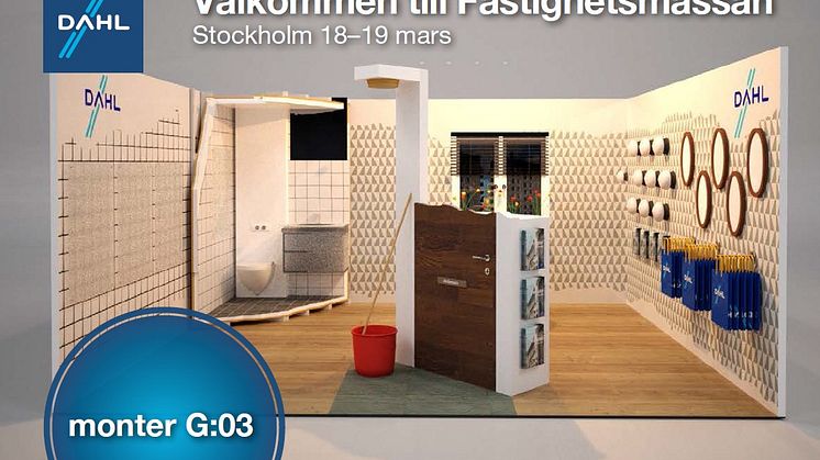 Besök Dahl fastighet på fastighetsmässan i Kista 18-19 mars