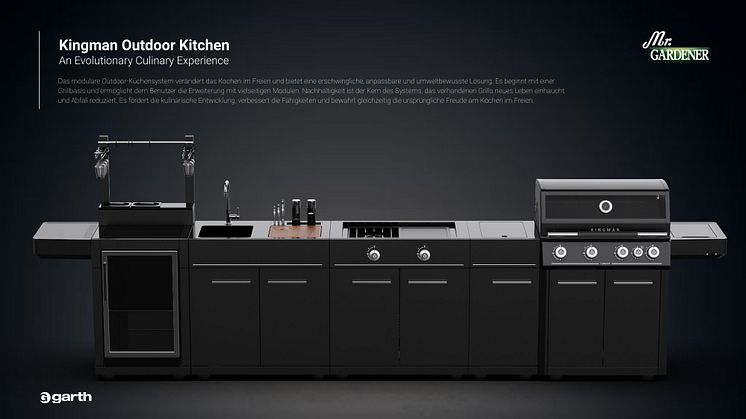 Kingman Outdoor Kitchen_German Design Awards Poster