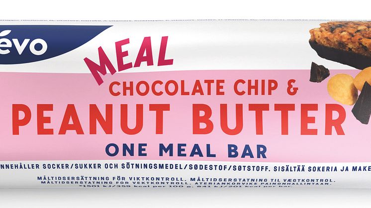 Allévo One Meal Bar Chocolate Chip & Peanut Butter