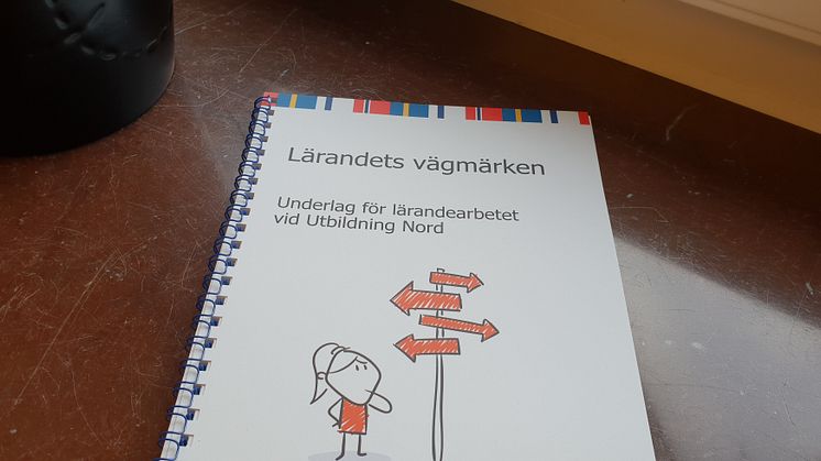 Utvecklingsarbetet kring lärandekulturen på Utbildning Nord resulterat i en bok