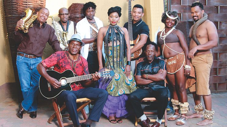 Re Batswana Music Ensemble Tour på Hotel Hellsten