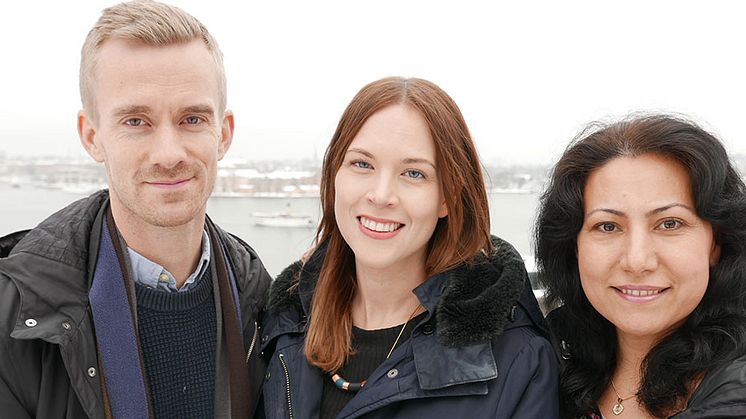 Mattias Falk, Maja Stridsberg och Zeynep Isi