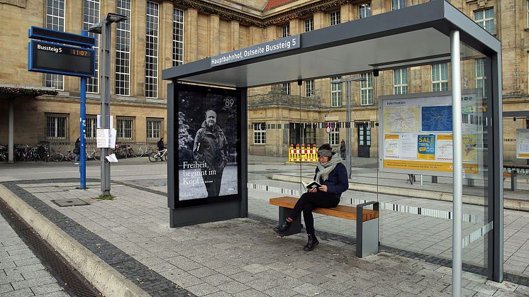 Neue Bushaltestelle am Hauptbahnhof Leipzig