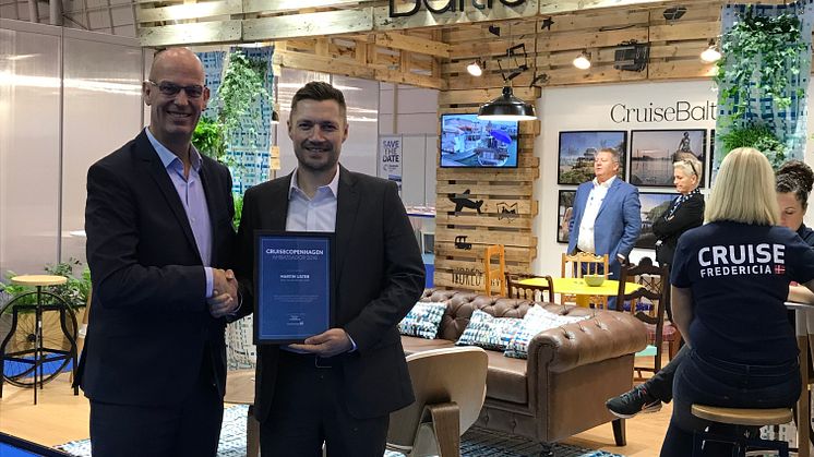 Fred. Olsen’s Martin Lister named as CruiseCopenhagen Ambassador 2018