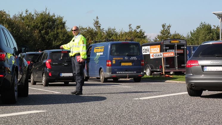 Årets sidste Dækrazzia i Østjylland