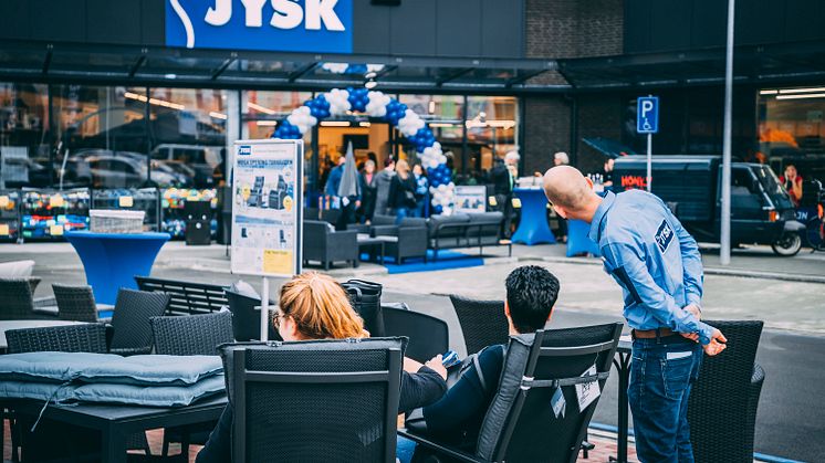 Tijdens het boekjaar 2019/2020, heeft JYSK 4 nieuwe winkels geopend in Nederland.
