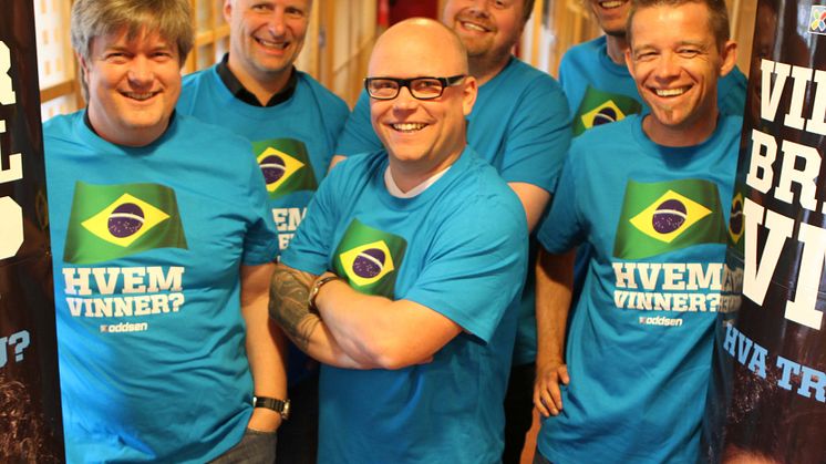 VM-feber på Oddsen