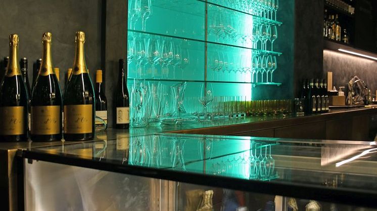 Die Weinbar des Château9 in Leipzig