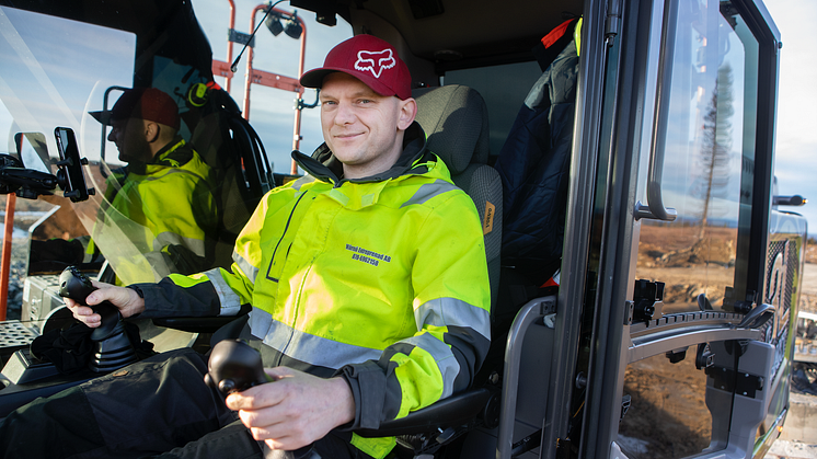 Markus Högdahl på 3L Schakt
