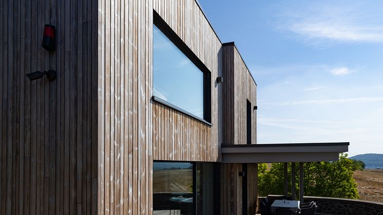 Charakterstark & langlebig: Fassade aus Kebony Character