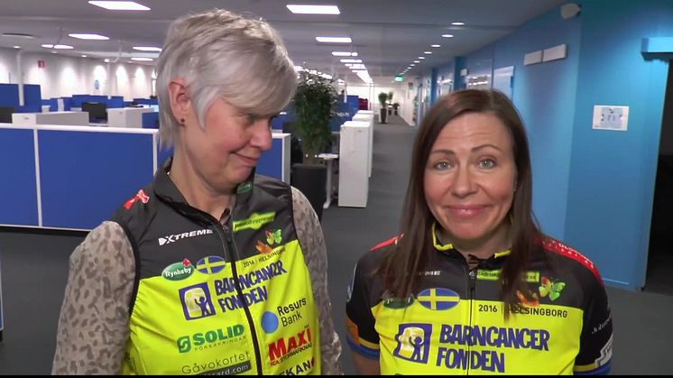 Videointervju om sponsring till Team Rynkeby 2016