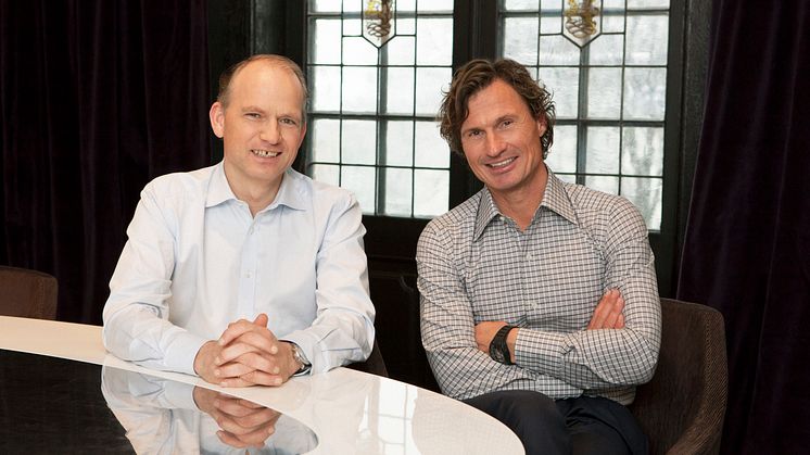 Petter Stordalen og Torgeir Silseth, Foto: Tord-Erik Andresen