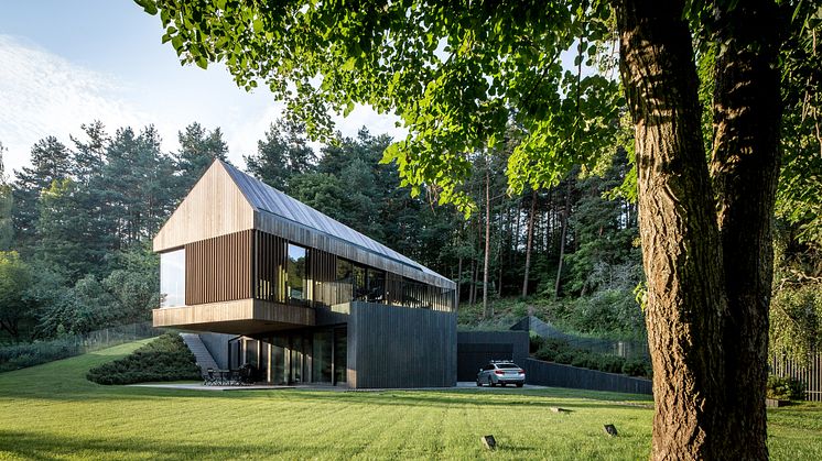 Valley Villa mit Kebony Fassade