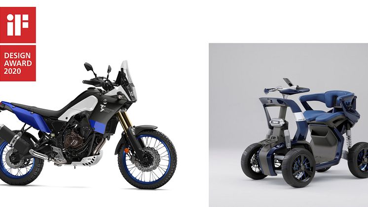 写真左より、「Ténéré 700」、「YNF-01」