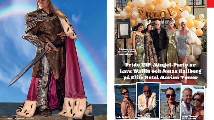 Pride 2019, Rikard Lejonhjärta, stylist Peter Englund