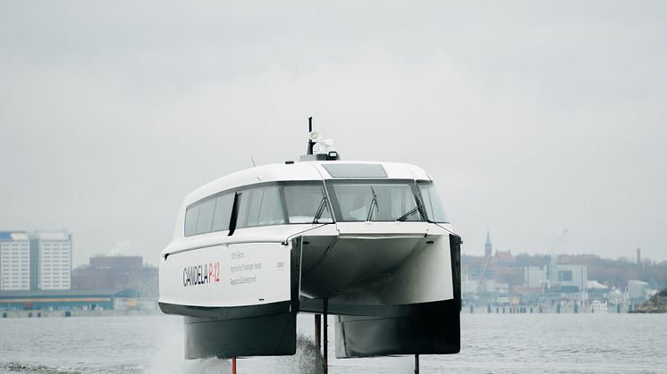 Candela P-12 is the first foiling electric ferry in the world. Boasting 80% lower energy usage than conventional vessels and a supreme passenger experience, it heralds a new era for public transport.