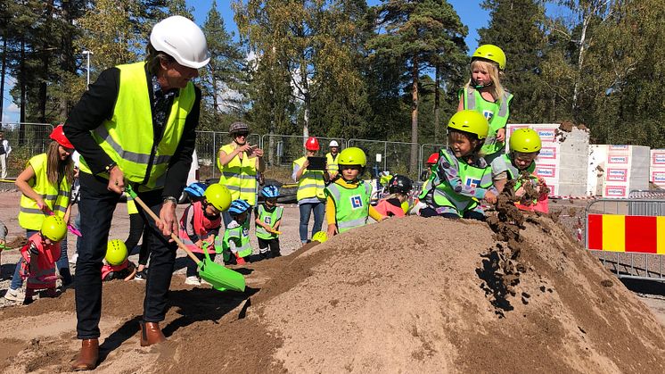 Spadtag för Mörmoskogens förskola