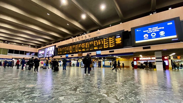 Multi-million-pound platform access improvements for London Euston passengers