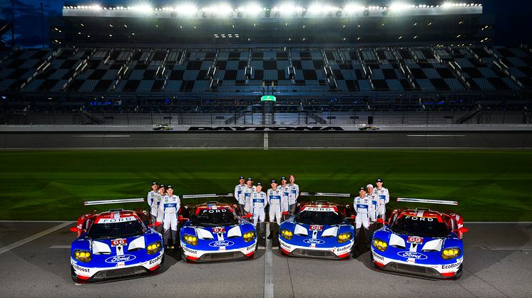 A Ford Ganassi Chip Racing készen áll a Daytona Rolex 24 órás futamra