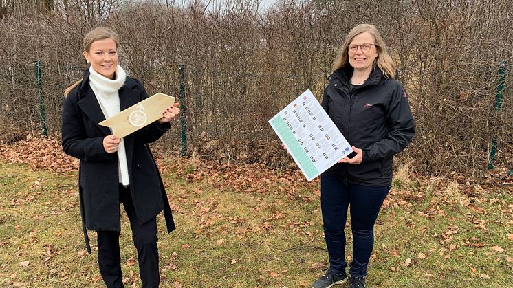 Linnéa Björk har varit projektledare för att ta fram cykelleden Lerbäckstrampet och Lillian Anderson har arbetat med att få fler naturnära övernattningsplatser för husbilar. 