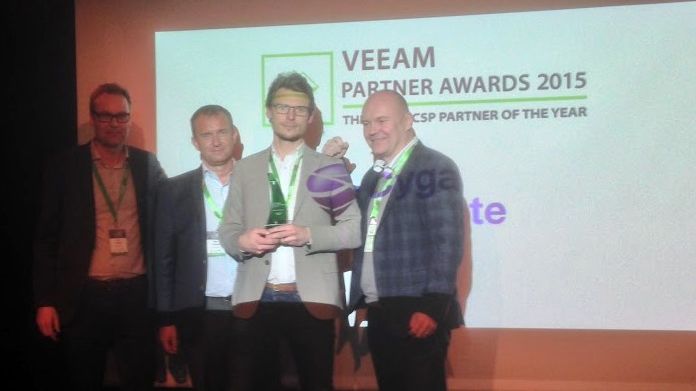 Cygate utsedd till Årets molnleverantör 2015 av Veeam