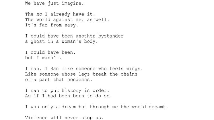 Equality is Peace - Poem by Kathrine Switzer
