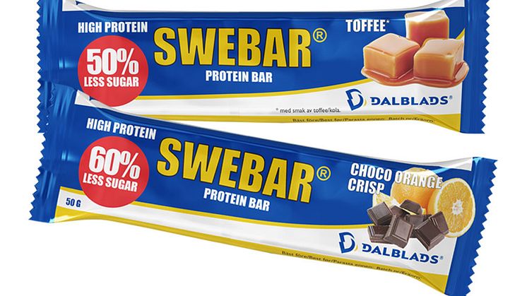SWEBAR  - med mindre socker!