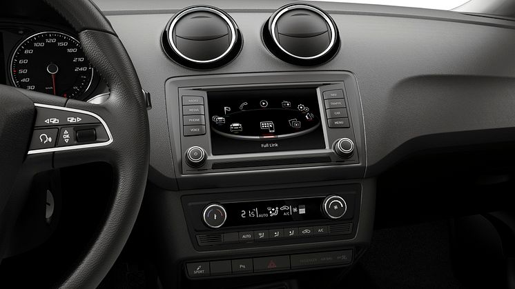 SEAT Ibiza interiør