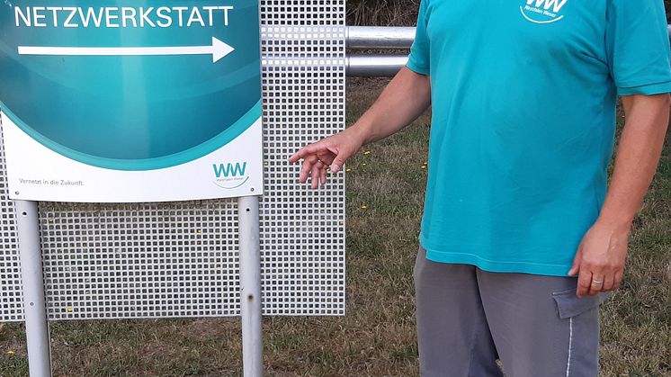 Ralf Gertz feiert sein 40-jähriges Dienstjubiläum bei Westfalen Weser
