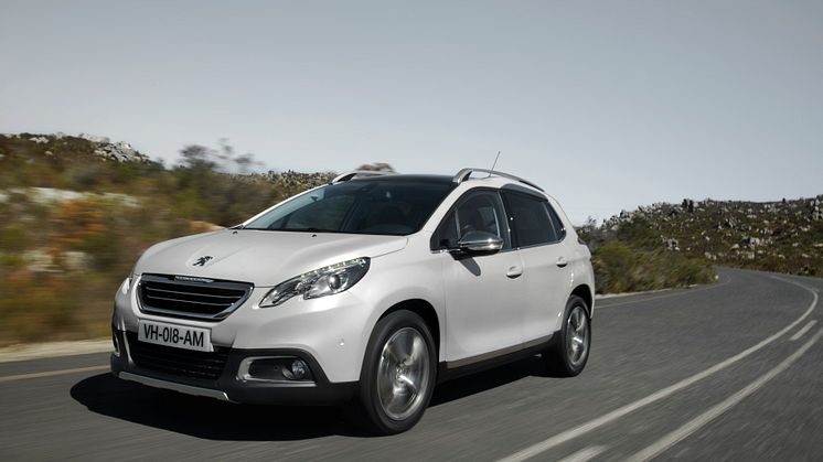 Sverigepremiär för nya crossovern Peugeot 2008