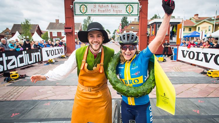 Jennie Stenerhag vann Cykelvasan 90 2017