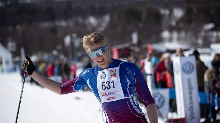 Längdåkaren Edvin Anger, IFK Hedemora SK