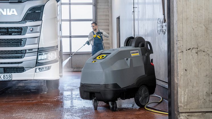 Karchers nya Hetvattentvättar i mellan-och superklass 5