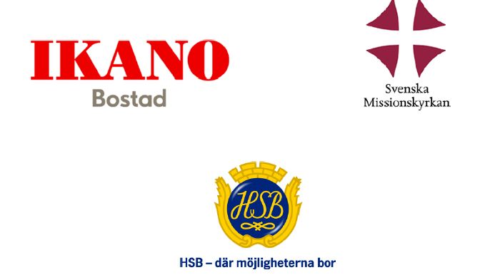 HSB Bostad och Ikano Bostad köper fastighet på Lidingö av Svenska Missionskyrkan