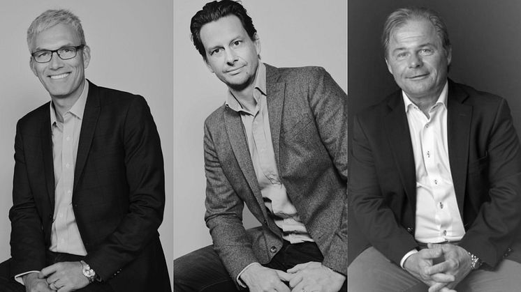 Patrik Camp, Magnus Krabbe och Johan Kinnerfors