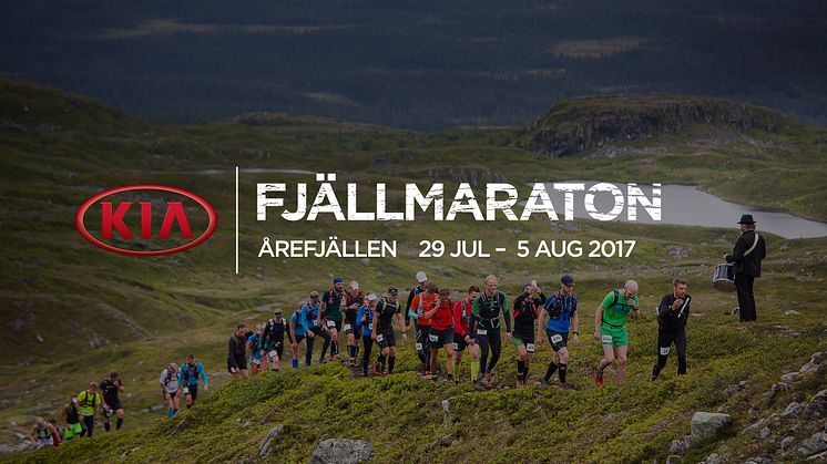 Kia ny huvudpartner till Fjällmaraton Årefjällen