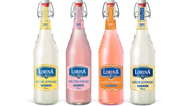 Fransk premium lemonad får ny smak, Ginger Lemonade.                                    ”The champagne of sodas”
