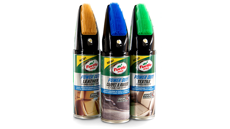 Ren bilinteriör med ny teknik -  Turtle Wax Power Out!