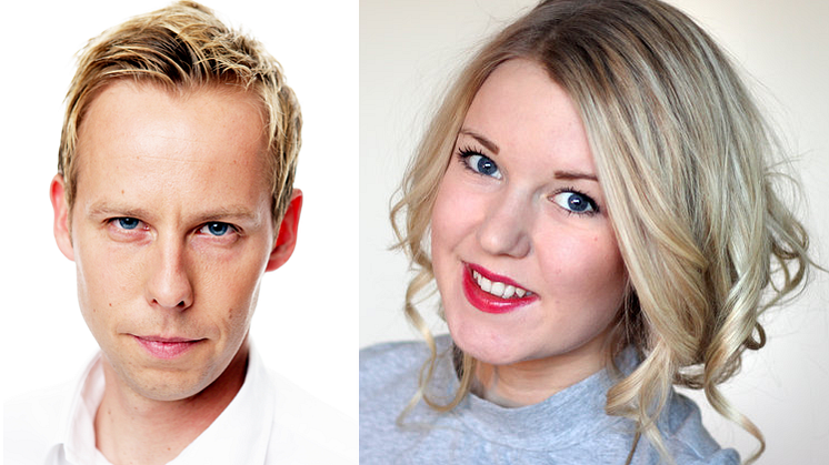 Anders Burström och Johanna Bladh